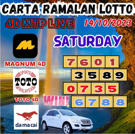 Ramalan 4d Hit Dan Today 100% Lucky Winning Carta For Wednesday(08-01 